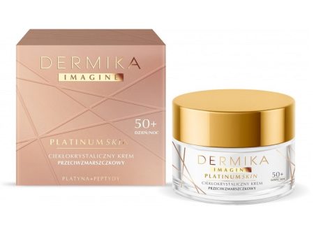 Imagine Platinum Skin ciekłokrystaliczny krem przeciwzmarszczkowy 50+ 50ml For Cheap