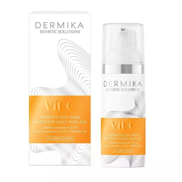 Esthetic Solutions Vit C prebiotyczny krem rozświetlający anti-age na dzień i na noc 50ml Cheap