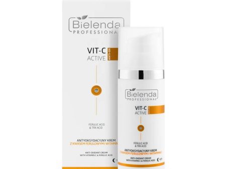 Vit-C Active antyoksydacyjny krem z kwasem ferulowym i witaminą C 50ml Hot on Sale