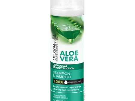 Aloe Vera Shampoo odbudowujący szampon do wszystkich rodzajów włosów 250ml Online Sale