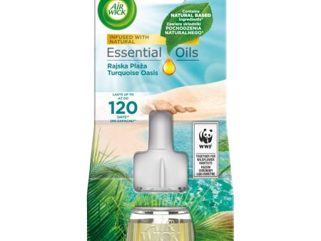 Essential Oils wkład do elektrycznego odświeżacza Rajska Plaża 19ml Sale