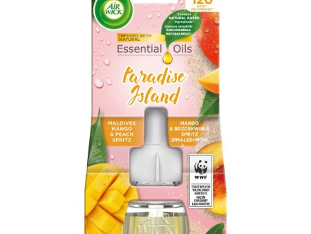 Essential Oils wkład do elektrycznego odświeżacza Mango i Brzoskwinia Spritz z Malediwów 19ml Online Sale