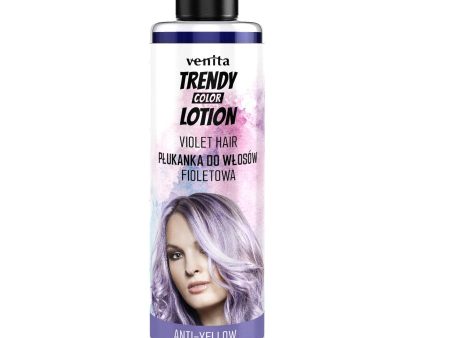 Trendy Color Lotion płukanka do włosów Fioletowa 200ml For Discount