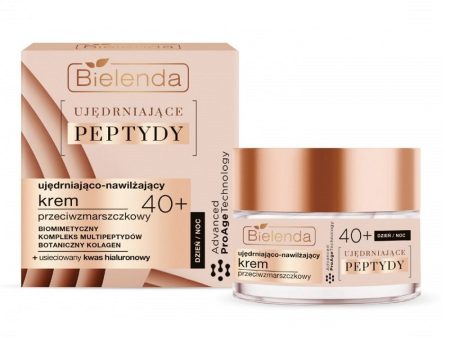 Ujędrniające Peptydy 40+ ujędrniająco-nawilżający krem przeciwzmarszczkowy na dzień i noc 50ml Hot on Sale