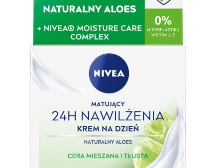 24H Nawilżenia matujący krem na dzień do cery mieszanej i tłustej 50ml Online now