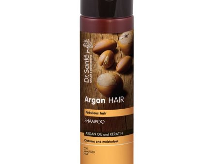 Argan Hair Shampoo nawilżający szampon do włosów z olejem arganowym i keratyną 250ml For Sale