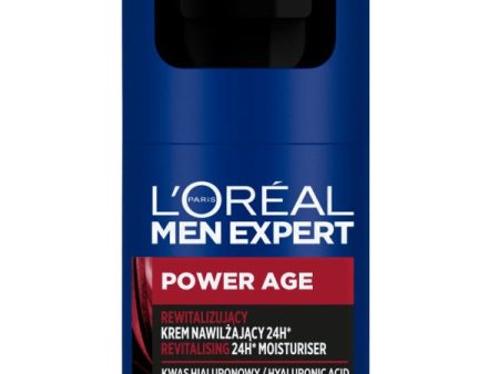 Men Expert Power Age rewitalizujący krem nawilżający 24h 50ml Online Sale