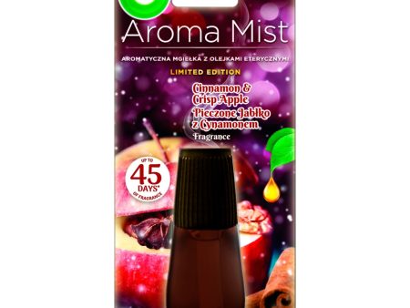 Aromatyczna Mgiełka z Olejkami Eterycznymi Relaks wkład do automatycznego odświeżacza Pieczone Jabłko z Cynamonem 20ml For Sale