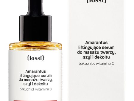 Amarantus ujędrniająco-liftingujące serum do masażu twarzy z bakuchiolem i witaminą C 30ml Cheap