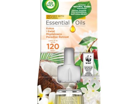 Essential Oils wkład do elektrycznego odświeżacza Kokos i Kwiat Migdałowca 19ml Online Hot Sale