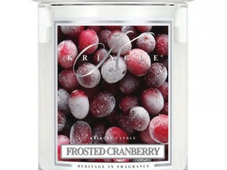 Średnia świeca zapachowa z dwoma knotami Frosted Cranberry 411g For Discount