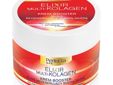 Elixir Multi-Kolagen krem-booster silnie regenerujący suchą skórę 225ml For Sale