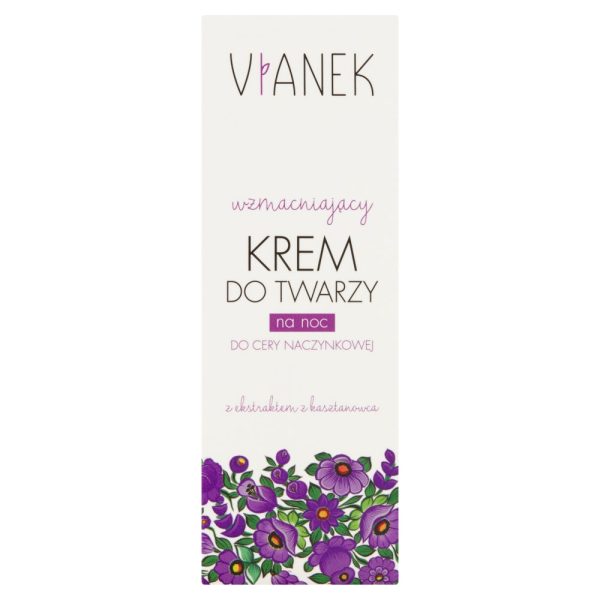 Wzmacniający krem do twarzy na noc 50ml on Sale