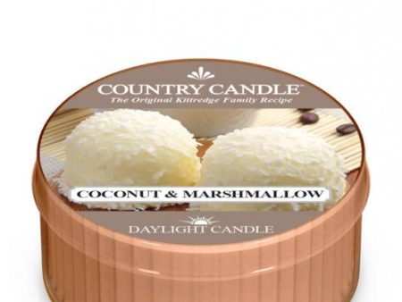 Daylight świeczka zapachowa Coconut Marshmallow 42g Hot on Sale