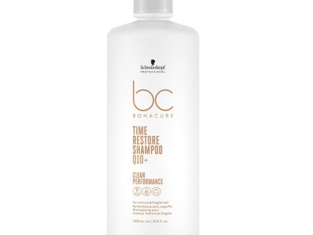 BC Bonacure Time Restore Shampoo delikatnie oczyszczający szampon do włosów dojrzałych 1000ml Online Sale