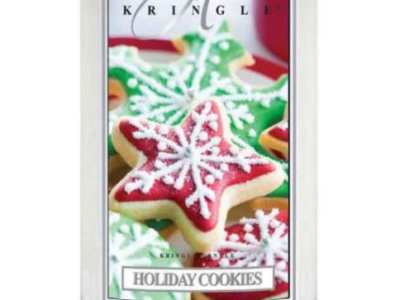 Duża świeca zapachowa z dwoma knotami Holiday Cookies 623g Online now