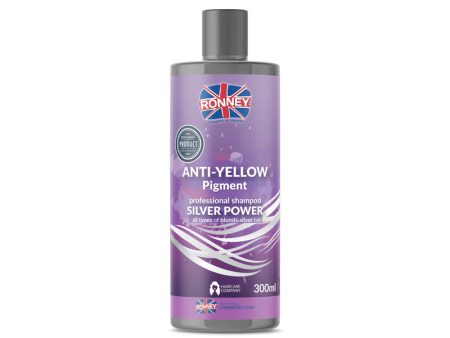 Anti-Yellow Silver Power Professional Shampoo szampon do włosów blond rozjaśnianych i siwych 300ml Online Sale