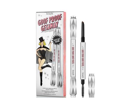 Goof Proof Getaway Brow Pencil Duo Set zestaw kredek do brwi 3 Warm Light Brown 2x0.34g Online Sale