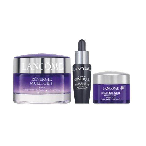 Skincare Gift Set zestaw Renergie Multi-Lift Cream 50ml + Renergie Nuit Multi-Lift Night Cream 15ml + Advanced Genifique Youth Activating Concentrate 10ml Online Sale